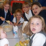 Making Banana Cake